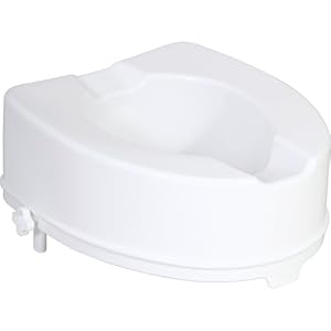 Patron ZRERHI01210300 WC-zitverhoging zonder deksel, Apollo/Ares, 14 cm