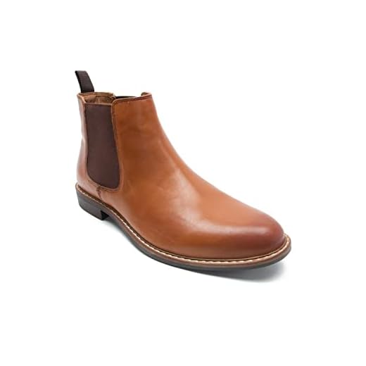 Red Tape Herr Bateman Chelsea Boots, Brunbrun brun brun 0, 43 EU