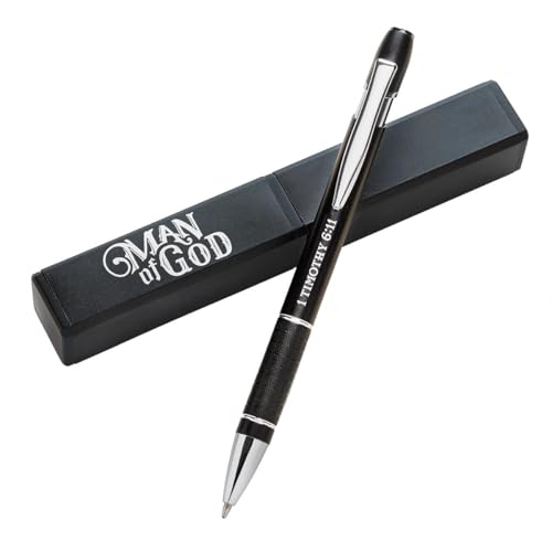 Christian Art Gifts Man Of God Black Stylish Classic Ballpoint Pe...