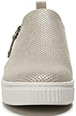 SOUL Naturalizer Womens Turner Platform Zipper Slip On Fashion Sneaker, Porcelain White, 10 M | Image 2