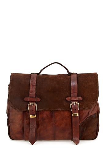 Campomaggi Sacs de Travail Jacob Cognac sacoche ordi cuir