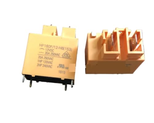Relé 12V 20A HF160F interruptor electromagnético 12VDC para placas de circuito 2