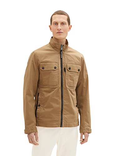 TOM TAILOR Herren 1034871 Jacke, 15078 - Otter Brown, XXL