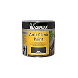 Blackfriar Anti Climb and Anti Vandal Paint Black - 1 Litre