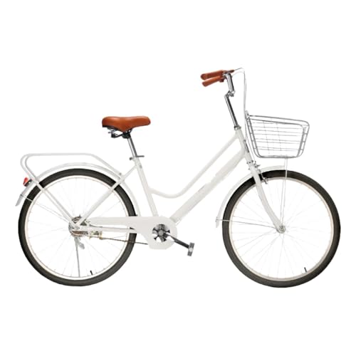 おしゃれな自転車　白　太いタイヤ　極太　綺麗　ホワイト 楽天市場】極太ホワイトカラータイヤ クロスバイクシマノ製6段