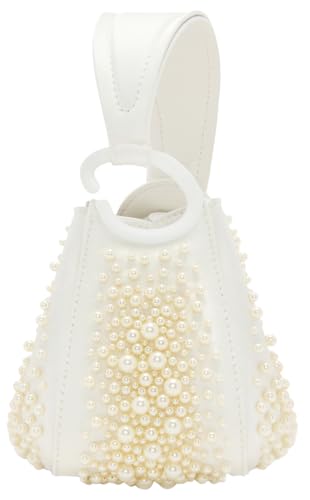 Oscar de la Renta, Nano Pearl Embroidered O Handle Bag — view 3