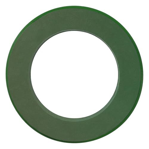 La Mejor Lista de Bases para coronas los 5 más buscados. 43 SUPVOX - Anillos de Espuma, 27,9 cm, diseño de Flores mojadas, Base de Corona de Oasis (Verde)