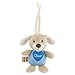 Chicco Carillon Jack Peluche Musicale, Il Peluche Musicale per Bambini a Forma di Cagnolino da Portare Anche in Viaggio, 0 Mesi +