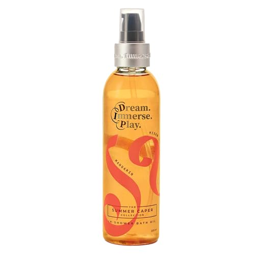 Image of Dream. Immerse. Play Summer Caper - In Shower Bath Oil - Mixed Berries & Mandarin - Hydrating + Moisturising Formula - For Varied Skin Types
