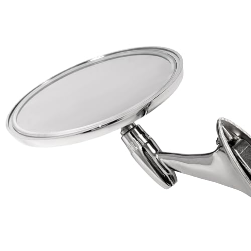 HECASA Round Bowtie Outside Rearview Mirror Compatible with Impala/Corvair/ by HECASA - Used condition - Image 6