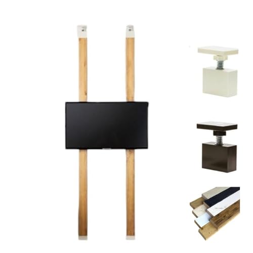 LABRICOテレビハンガーセット アジャスター:オフホワイト×ジャコビアン