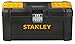 Stanley STST1-75518 Boite À Outils Plastique avec 2 Organiseurs Sur Le Couvercle - Plateau Porte-Outils - Larges Attaches métalliques - Cadenassable - Dimensions: 406mm x 205mm x 195mm