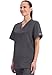Cherokee Originals Unisex V-Neck Scrubs Shirt, Pewter, Small