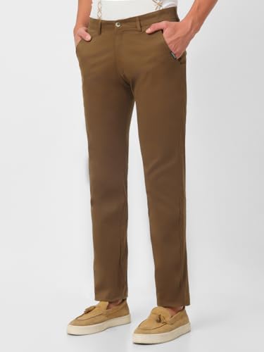 Image of Urbano Fashion Men's Slim Fit Mid Rise Pants