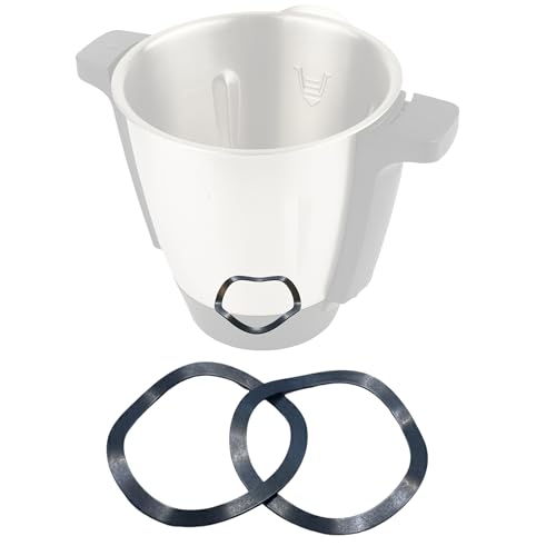 Sintrix Fab Kit de Réparation - Compatible Monsieur Cuisine Edition Plus & Connect - Mixeur Couteaux Fuites ou Vrac - Anneaux Ressort de Remplacement + Outil de...