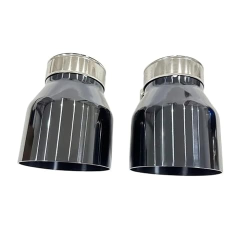 Embouts d'échappement 63mm-95mm en inox bleu compatibles pour les modèles BMW M2 F87 et M3 F80