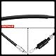 Frankberg 2x Handbremsseile Hinten Links Rechts Kompatibel mit Colt CZC Cabriolet RG 2006-2008 Colt VI Z3A Z2A 2004-2012 Forfour 454 2004-2006 Replace# 4544200385