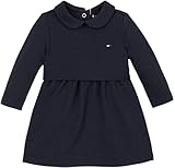 Tommy Hilfiger Newborn Essential Dress LS KN0KN01972 Blue (Dark Night Navy) 24 Month