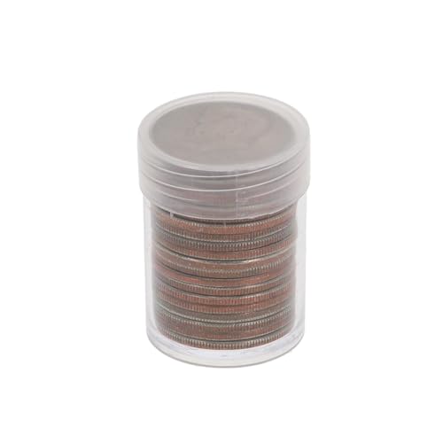 BCW Coin Tubes for Half Dollars 20ct