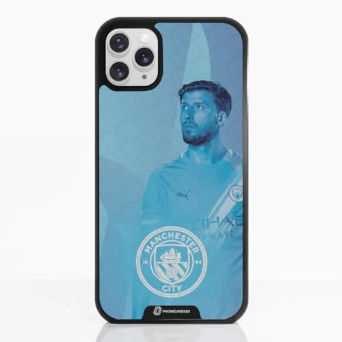 Coque Man City iPhone 11 Pro Max en TPU souple noir