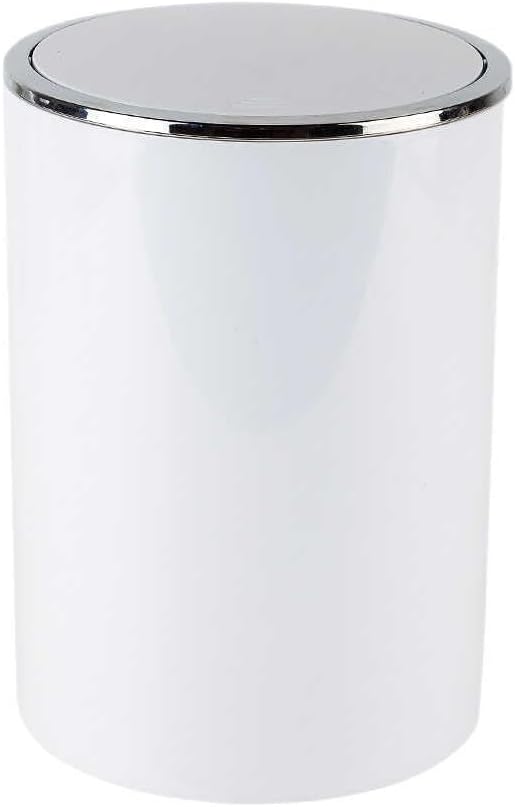 Primanova Lenox Çöp Kovası 6 Lt Beyaz M-E35-01