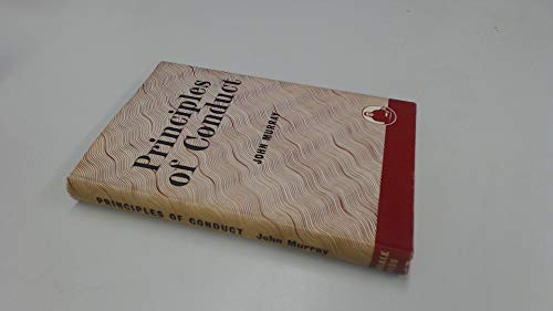 Principles of Conduct 085111704X Book Cover