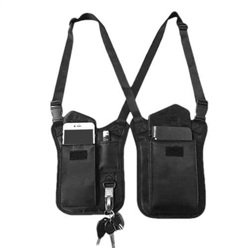 Pochette d'épaule antivol ultra légère 204g avec porte-téléphone