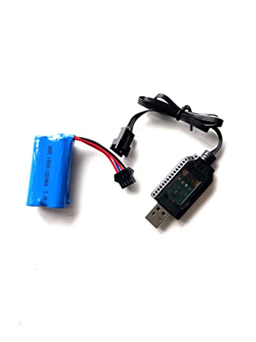 Splatter Ball Gun Battery 7.4V Set Include Battery And Charger | Battery For Splat Ball Gun #TOP5