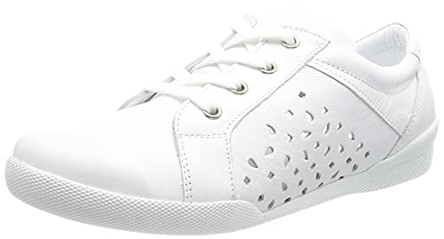 Andrea Conti Femme 341740 Basket en cuir véritable premium