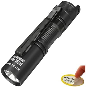 Nitecore MT1A Pro 800ルーメン EDC 懐中電灯 ペンライト アルカリ電池1本対応 USB-C充電式 NitecoreSステッカー付き