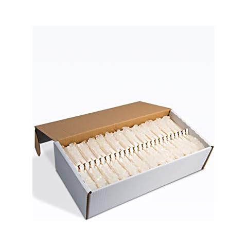 FRUTEG Candi sugar sticks white | 100 candy chopsticks in carton | Delicious tea sugar on the stalk - not only for East Friesen tea | White Candi Sugar Tea Sticks | White Kandis Sticks 100 pieces Cover