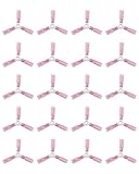 SZRKRLA 3 Way Wire Connectors for 22-16 Gauge AWG Wires, Efficient Wire Crimping, Red Butt Connectors Heat Shrink, Y Ring Butt Connector, 20PCS