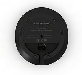 Sonos Era 100 SL - Compact, Microphone-Free Speaker with WiFi, Bluetooth - Black - 3