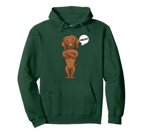 Sturer Magyar Vizsla kurzhaariger ungarischer Vorstehhund Pullover Hoodie
