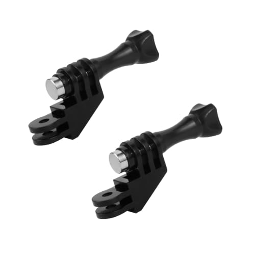 NovelGoal 90-Degree Camera Adapter Elbow Mount, Camera Tripod Head Connector Compatible with Hero 12 13 OSMO Action 5pro (Plastic Elbow Mount 2Pcs)