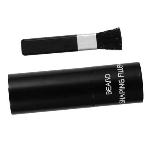Veemoon Men Beard Filler Stick Grey Coverage Touch-up Beard Root Cover up Styling Kit