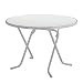 Produktbild BEST 26528085 Schernklapptisch Primo rund, Durchmesser 80 cm, silber