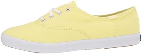 Keds Women's Champion Canvas Lace Up Sneaker, Sunny Lime, 10 | Image 7