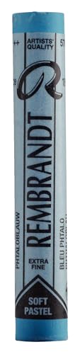 Rembrandt Pasteles suaves Azul ftalo 570.7 - Calidad superior, color vibrante, alta resistencia a la luz - Ideal para artistas
