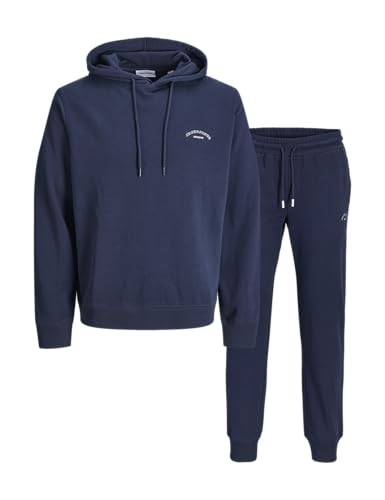 JACK & JONES Jjcollege Logo Sweat Hood Set Mp