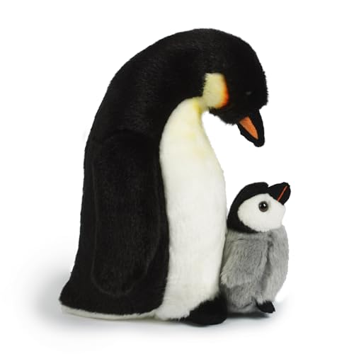 Image of Living Nature Soft Toy - Penguin with Chick (27cm), Unbekannt