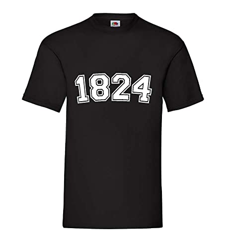 T-shirt pour homme noir XXXL en coton basique à coupe droite