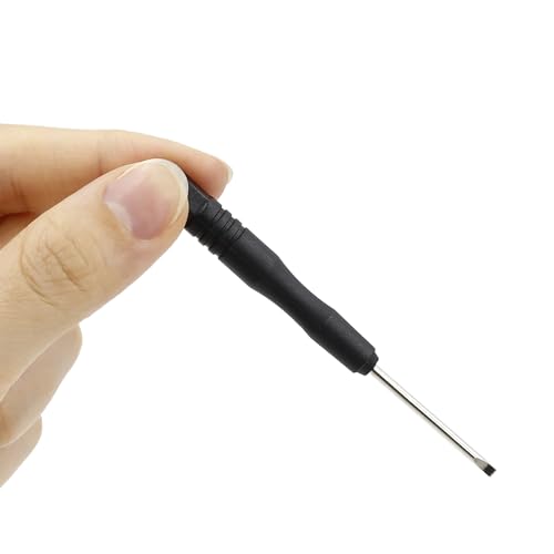GENNEL 50pcs 85mm x 2.0mm 2mm Mini Size Flat Slotted Word Screwdriver Cellphone HDD TV Laptop Printer Repair Tool