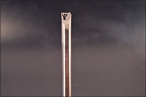 Portaherramientas CNC de carburo sólido C12M-STFCR11 12 mm miniatura 2
