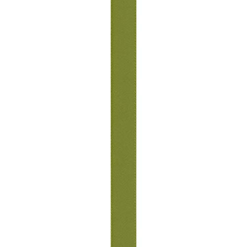 Image of Berwick Offray 980590 5 /8 inch Wide Single Face Satin Ribbon, Lemon Grass Green, 6 Yds