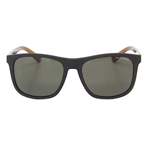 Armani Exchange AX4049SL 806273 Marrom Fosco Lente Marrom Tam 57