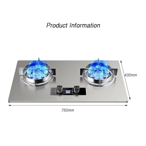 Estufa de gas 2 puestos portátil 110V de piso miniatura 2