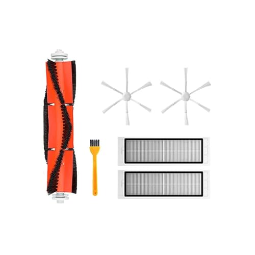 Good-quality Vacuum Cleaner Accessories Filter Mop Cloth Main Side Brush Spare Parts, Compatible For Xiaomi Vacuum Mop 2 STYTJ03ZHM(Set n)