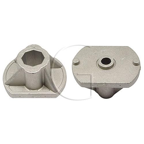 Soporte de cuchilla compatible con cortacésped CASTEL GARDEN, MAC GARDA T434, T484, T484TR, T484TRE