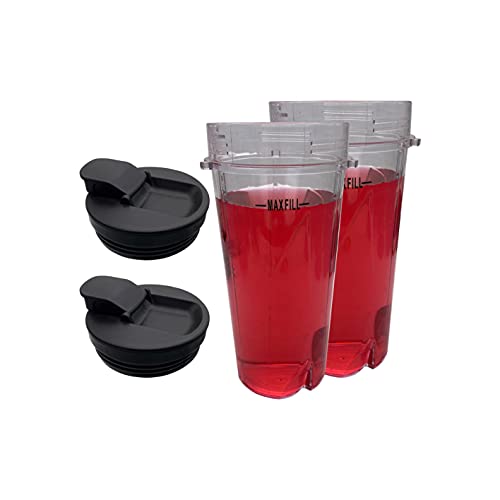 Replacement 16oz Cup with 3 tabs and Spout lid Compatible wi